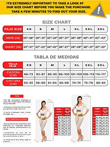 MariaE 9142 Post Surgery Compression Garment Tummy Control Full Shapewear Butt Lifter Fajas Colombianas Levanta Cola Postoperatorias Beige 3XL