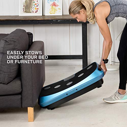 Whole Body Vibration Machine for Home, Weight Loss & Shaping. (Blue)