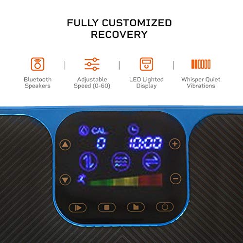 Whole Body Vibration Machine for Home, Weight Loss & Shaping. (Blue)